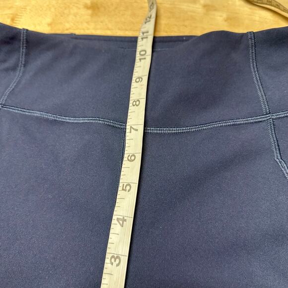 Lululemon Time To Sweat Crop 23" True Navy Women's Sz 8 Excellent Used Condition - Picture 9 of 10
